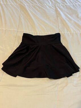 Old Navy Black Circle Skater Skirt